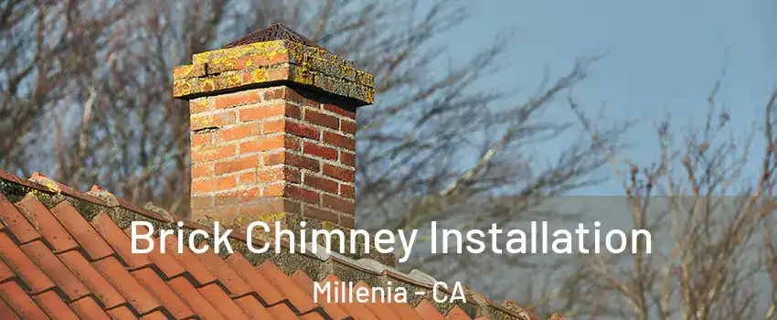 Brick Chimney Installation Millenia - CA