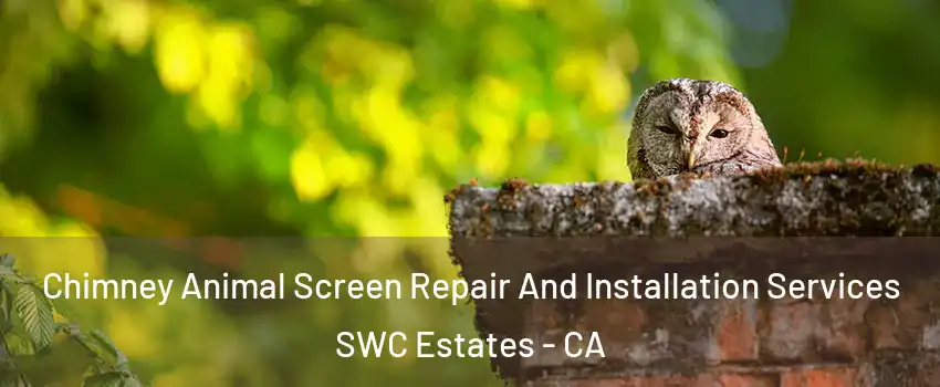 Chimney Animal Screen Repair And Installation Services SWC Estates - CA