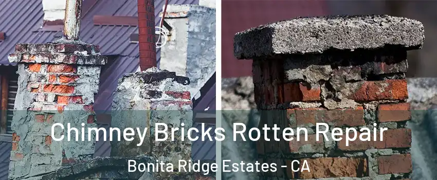 Chimney Bricks Rotten Repair Bonita Ridge Estates - CA