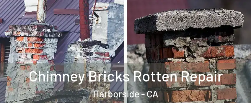 Chimney Bricks Rotten Repair Harborside - CA