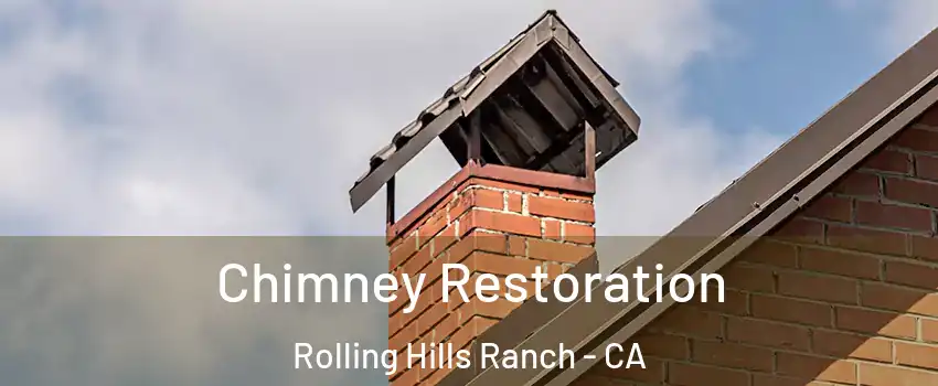 Chimney Restoration Rolling Hills Ranch - CA