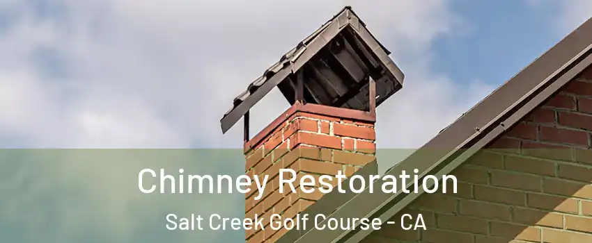 Chimney Restoration Salt Creek Golf Course - CA