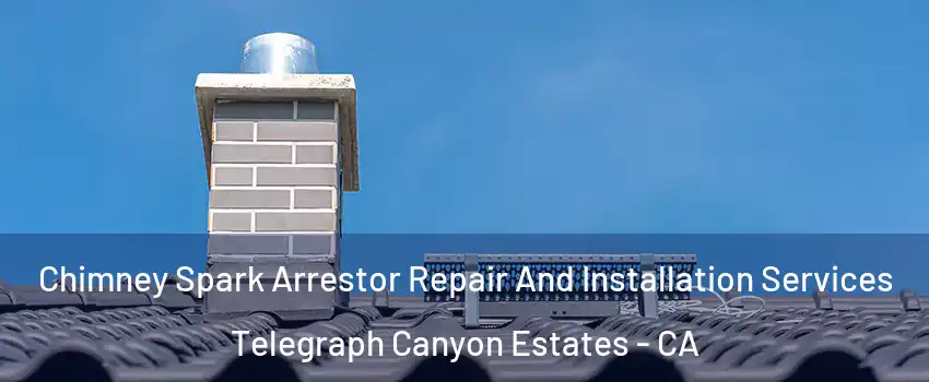 Chimney Spark Arrestor Repair And Installation Services Telegraph Canyon Estates - CA