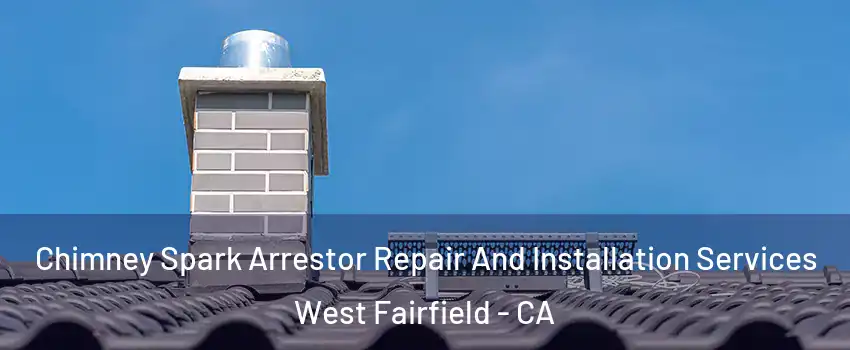 Chimney Spark Arrestor Repair And Installation Services West Fairfield - CA