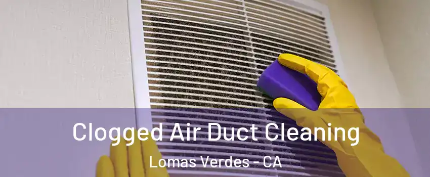 Clogged Air Duct Cleaning Lomas Verdes - CA