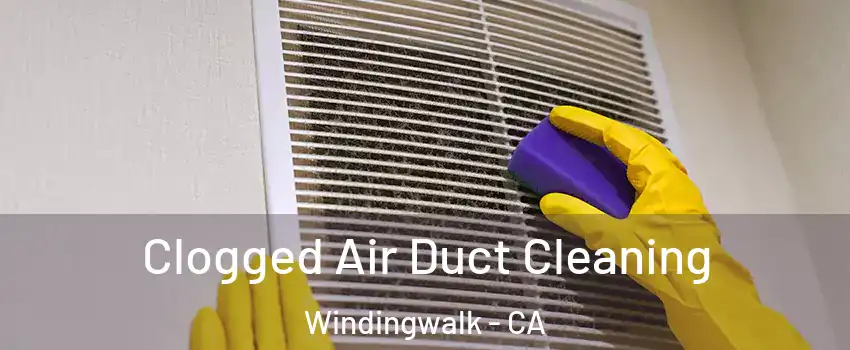 Clogged Air Duct Cleaning Windingwalk - CA