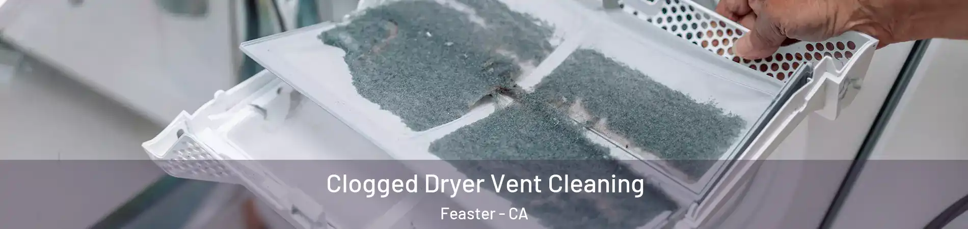 Clogged Dryer Vent Cleaning Feaster - CA