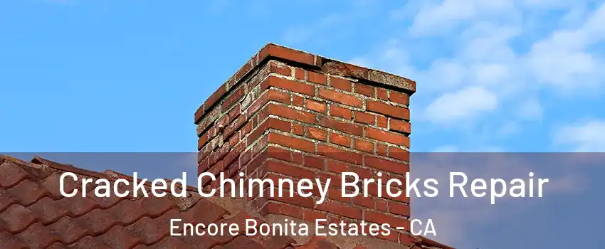 Cracked Chimney Bricks Repair Encore Bonita Estates - CA