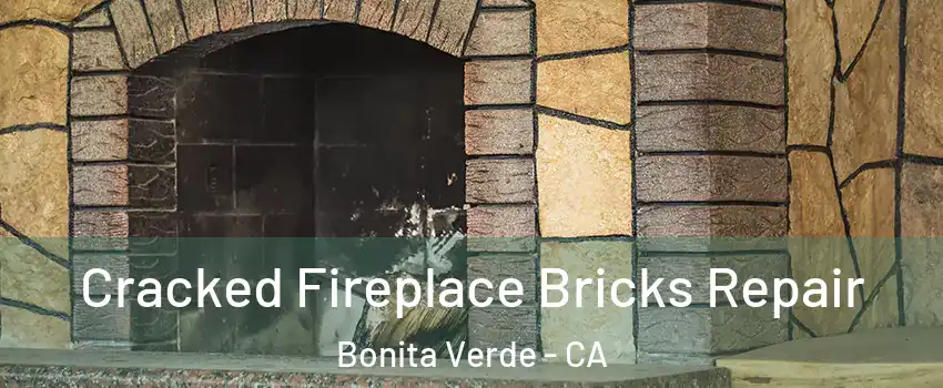 Cracked Fireplace Bricks Repair Bonita Verde - CA
