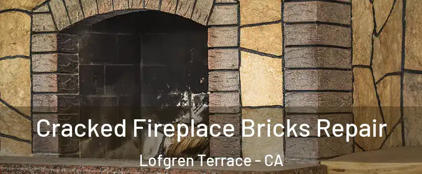 Cracked Fireplace Bricks Repair Lofgren Terrace - CA
