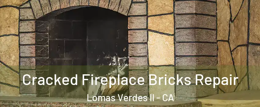 Cracked Fireplace Bricks Repair Lomas Verdes II - CA