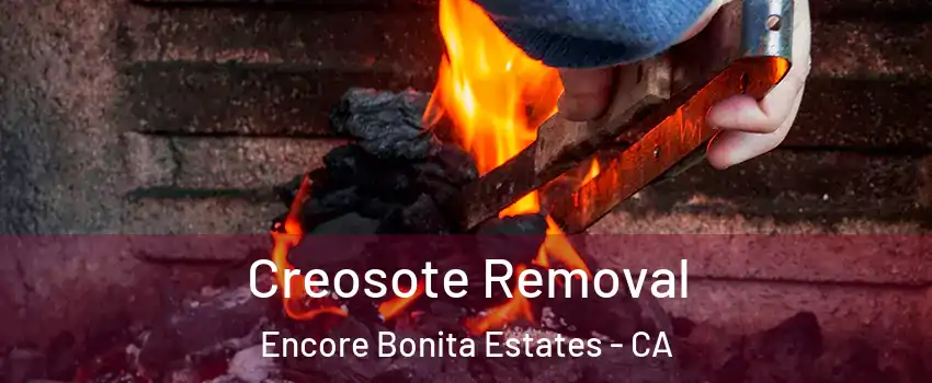 Creosote Removal Encore Bonita Estates - CA