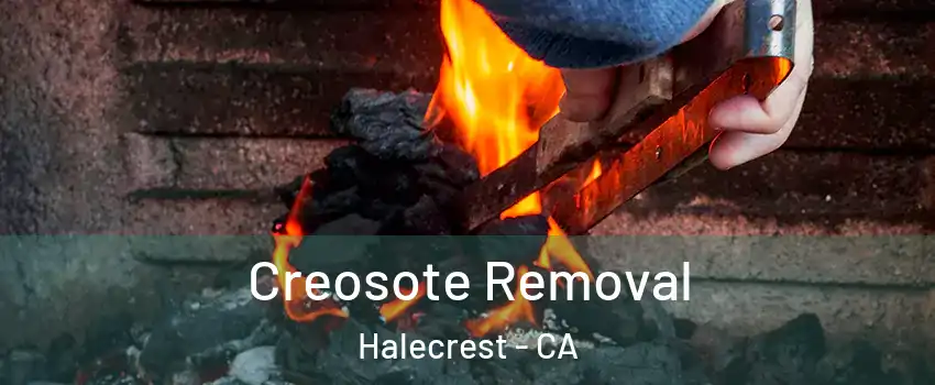 Creosote Removal Halecrest - CA