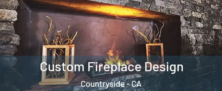 Custom Fireplace Design Countryside - CA