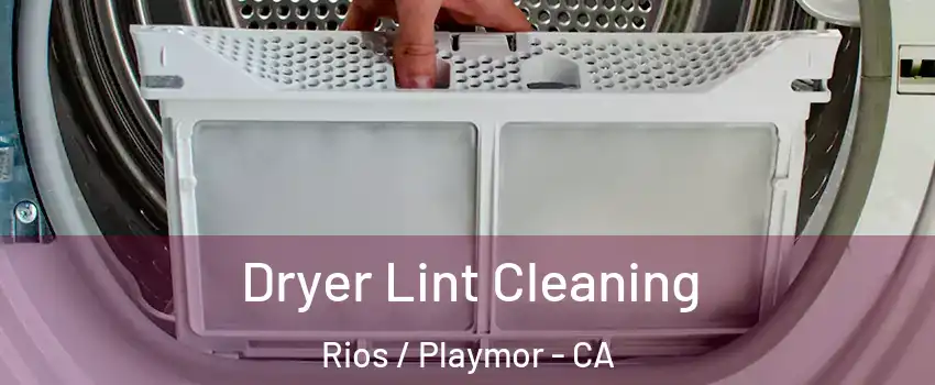 Dryer Lint Cleaning Rios / Playmor - CA