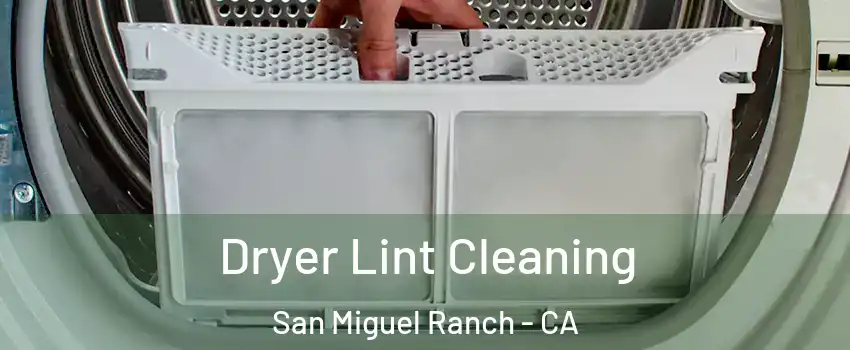 Dryer Lint Cleaning San Miguel Ranch - CA