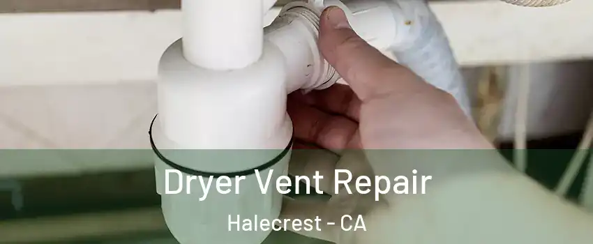 Dryer Vent Repair Halecrest - CA