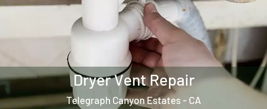 Dryer Vent Repair Telegraph Canyon Estates - CA