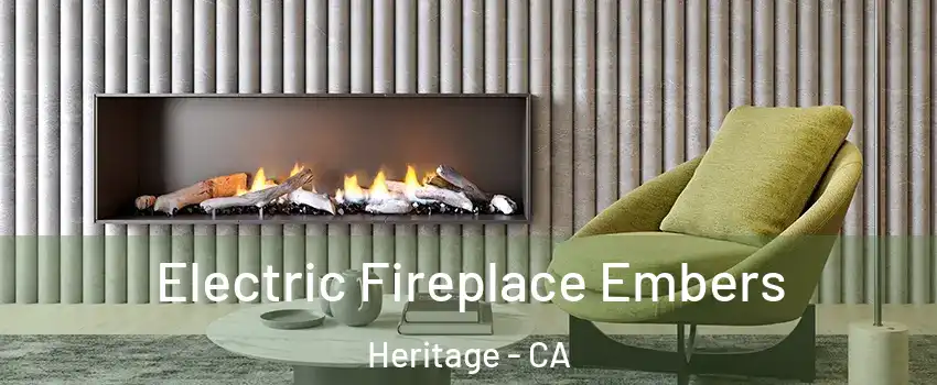 Electric Fireplace Embers Heritage - CA