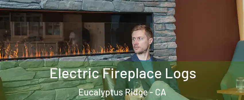Electric Fireplace Logs Eucalyptus Ridge - CA