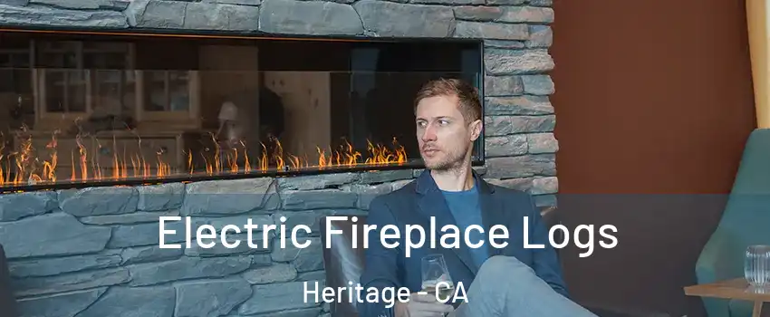 Electric Fireplace Logs Heritage - CA