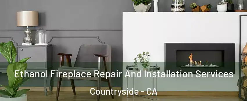Ethanol Fireplace Repair And Installation Services Countryside - CA
