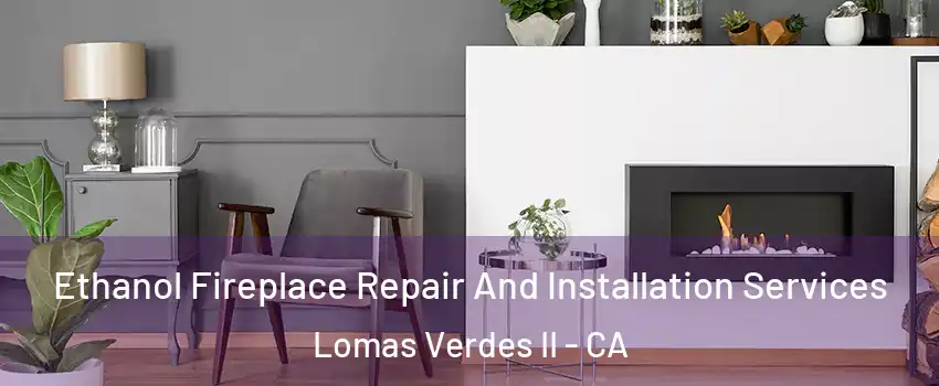Ethanol Fireplace Repair And Installation Services Lomas Verdes II - CA
