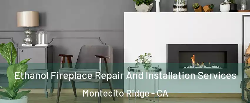 Ethanol Fireplace Repair And Installation Services Montecito Ridge - CA