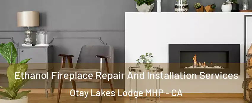 Ethanol Fireplace Repair And Installation Services Otay Lakes Lodge MHP - CA