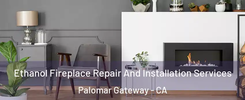 Ethanol Fireplace Repair And Installation Services Palomar Gateway - CA