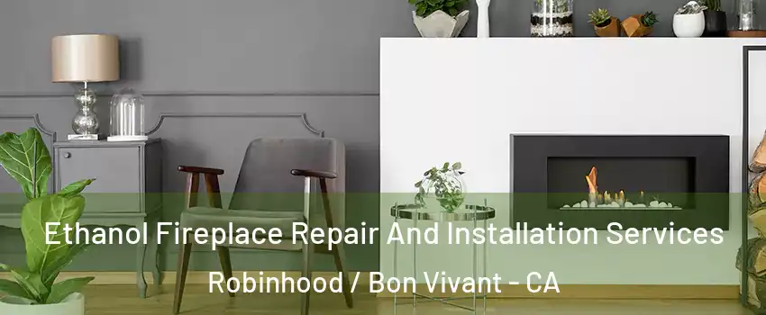 Ethanol Fireplace Repair And Installation Services Robinhood / Bon Vivant - CA