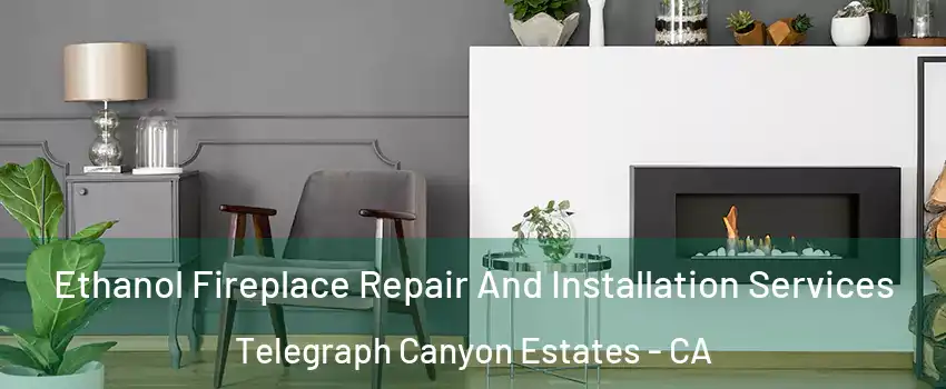 Ethanol Fireplace Repair And Installation Services Telegraph Canyon Estates - CA