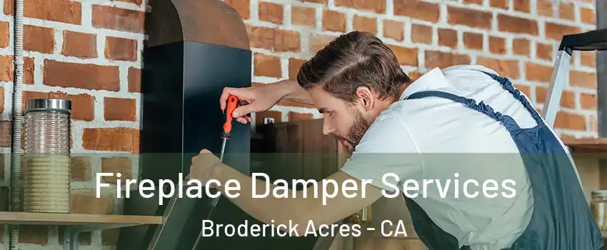 Fireplace Damper Services Broderick Acres - CA