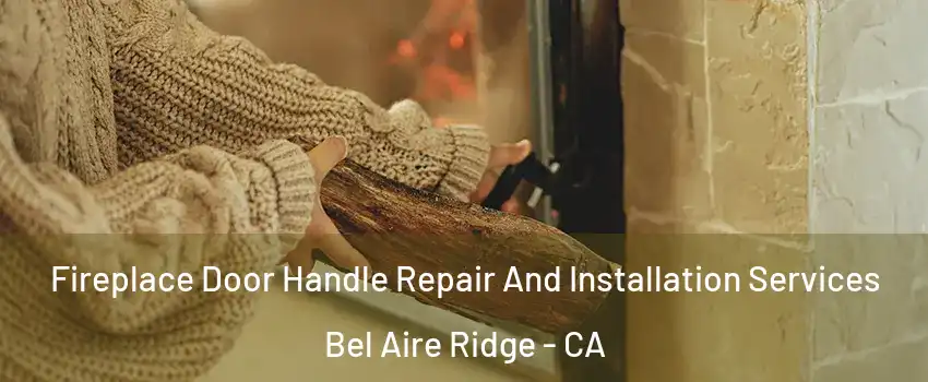 Fireplace Door Handle Repair And Installation Services Bel Aire Ridge - CA