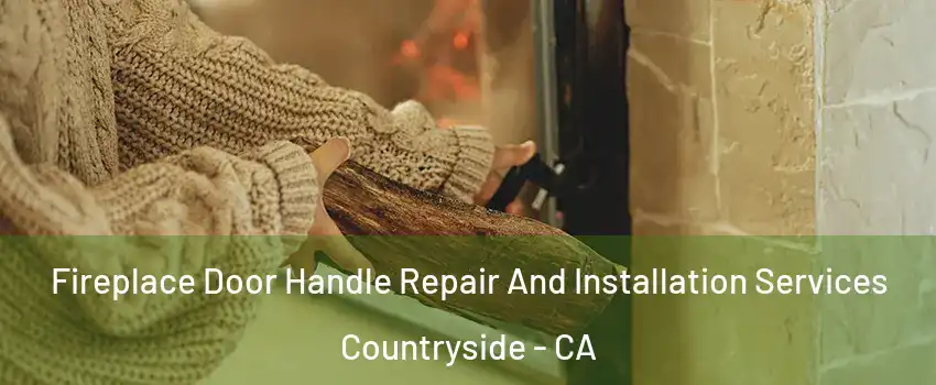 Fireplace Door Handle Repair And Installation Services Countryside - CA