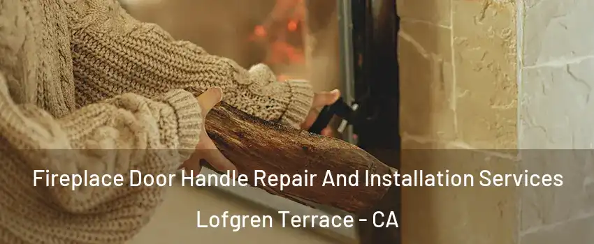 Fireplace Door Handle Repair And Installation Services Lofgren Terrace - CA