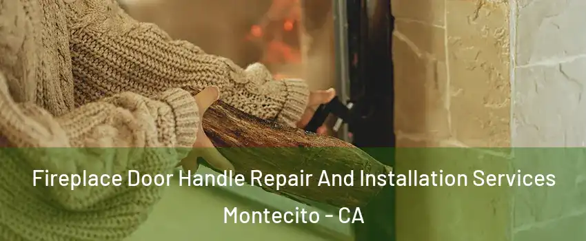 Fireplace Door Handle Repair And Installation Services Montecito - CA
