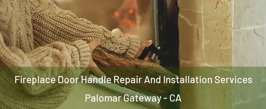 Fireplace Door Handle Repair And Installation Services Palomar Gateway - CA