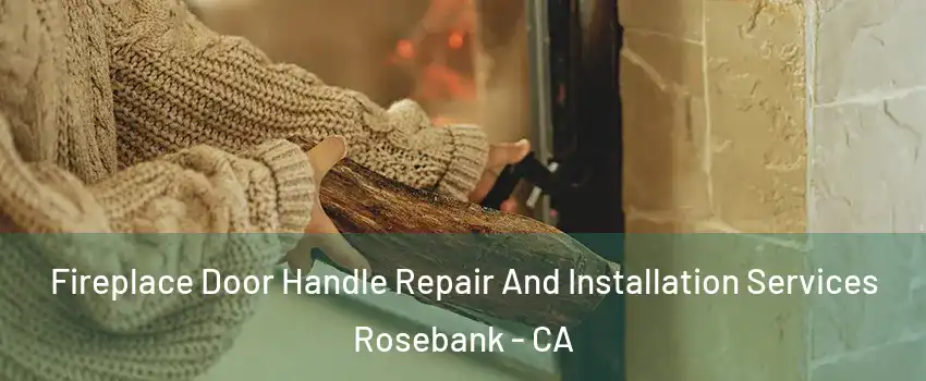 Fireplace Door Handle Repair And Installation Services Rosebank - CA