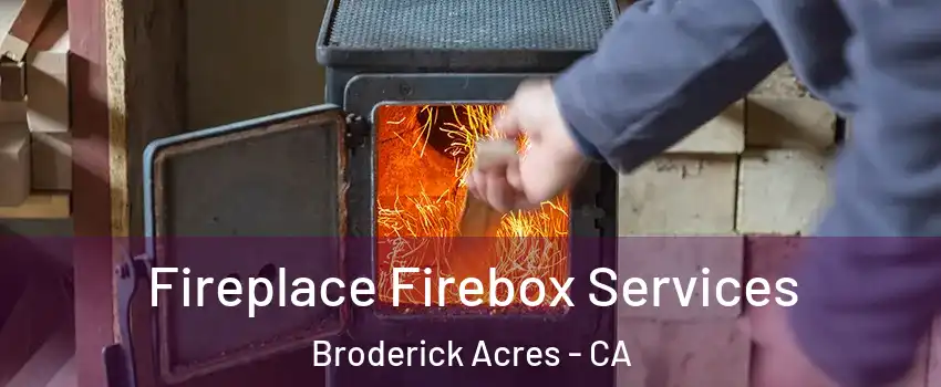 Fireplace Firebox Services Broderick Acres - CA