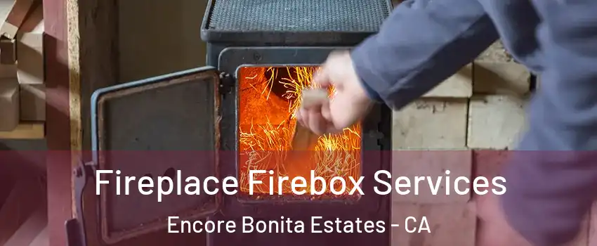 Fireplace Firebox Services Encore Bonita Estates - CA