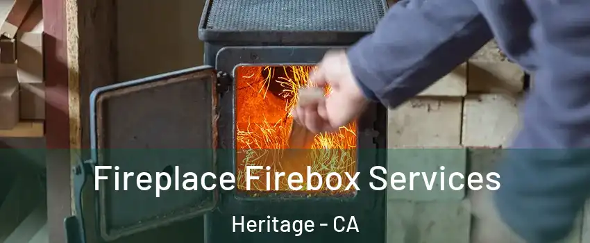 Fireplace Firebox Services Heritage - CA