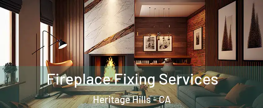 Fireplace Fixing Services Heritage Hills - CA