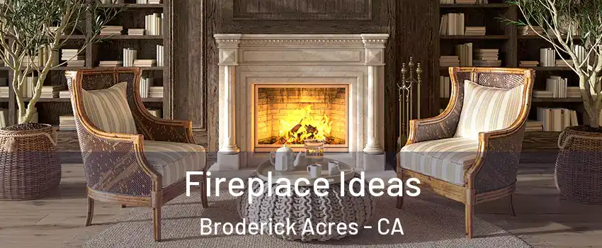 Fireplace Ideas Broderick Acres - CA