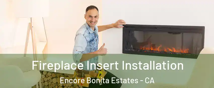 Fireplace Insert Installation Encore Bonita Estates - CA