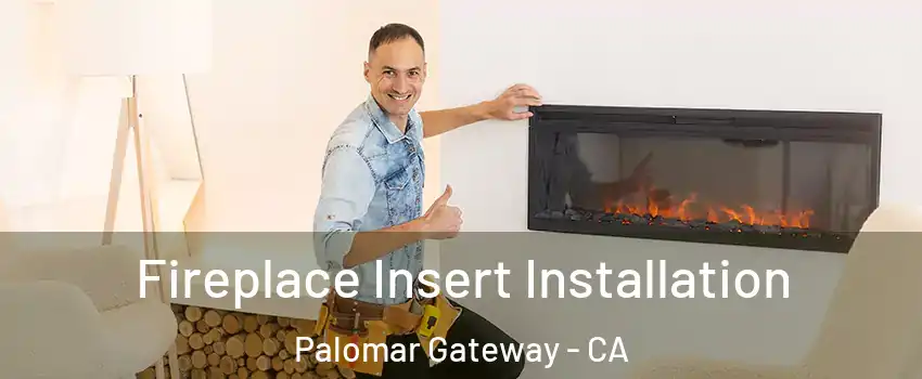 Fireplace Insert Installation Palomar Gateway - CA