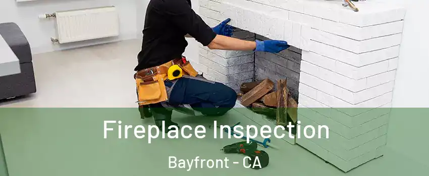 Fireplace Inspection Bayfront - CA