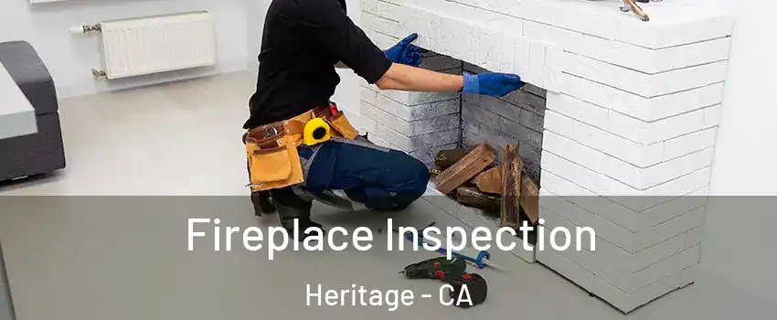 Fireplace Inspection Heritage - CA