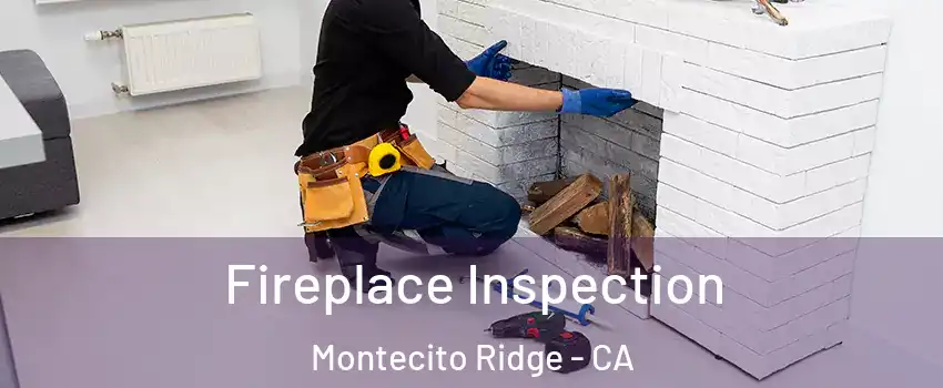 Fireplace Inspection Montecito Ridge - CA