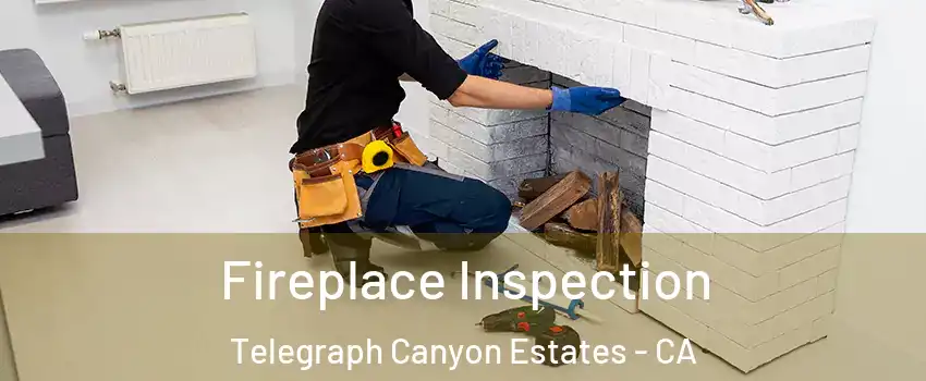 Fireplace Inspection Telegraph Canyon Estates - CA